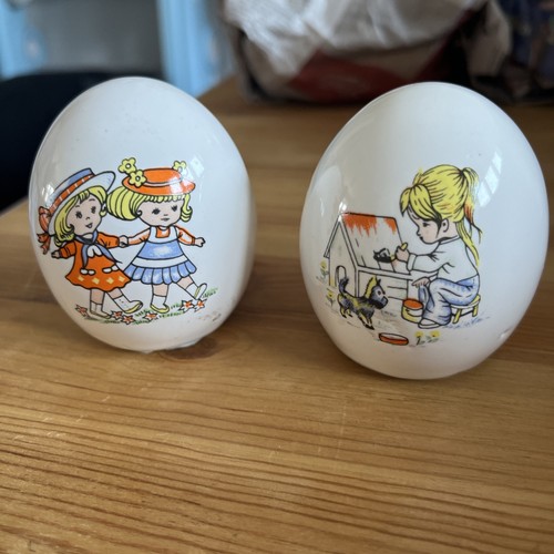 Vtg holly hobbie porcelain - 2,