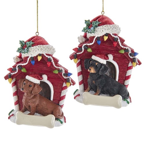 Dachshund dog house - dachshund, ornament
