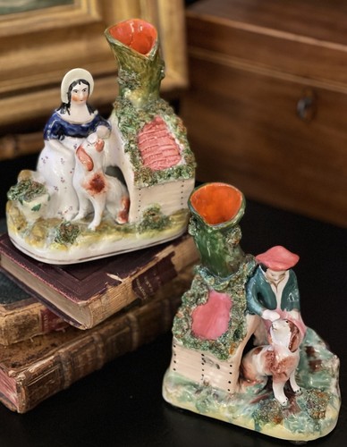 Rare 19c english staffordshire - 19c,