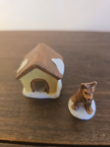 Vintage lemax dog - vintage,
