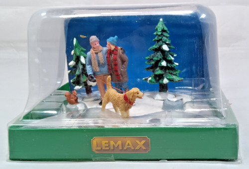 Lemax holidays golden - golden, dog