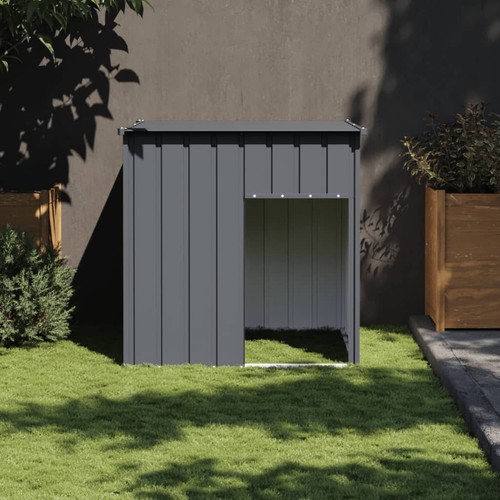 Dog house with - house, anthracite